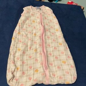 100% cotton Halo SleepSack with Pink Elephants (M)